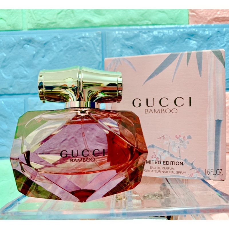 Gucci 竹韻魅力竹節女士香水 正品 限量版 50ml