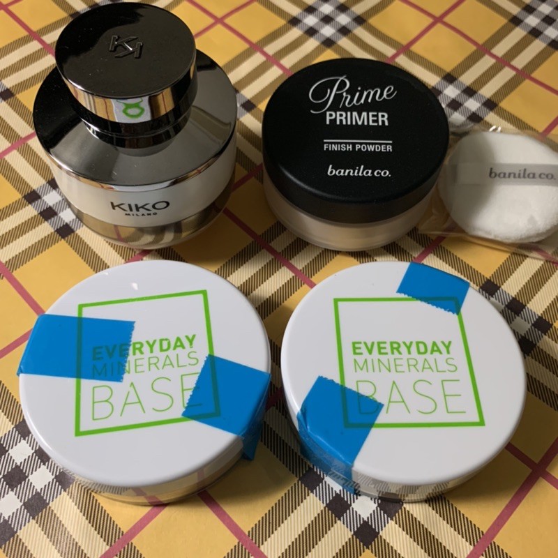 全新 蜜粉 everyday minerals matte / banila co. / kiko powder