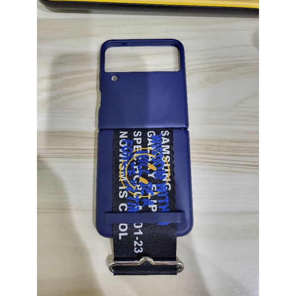 Samsung Z flip 3 三星 原廠 手機殼 藍色 矽膠殼