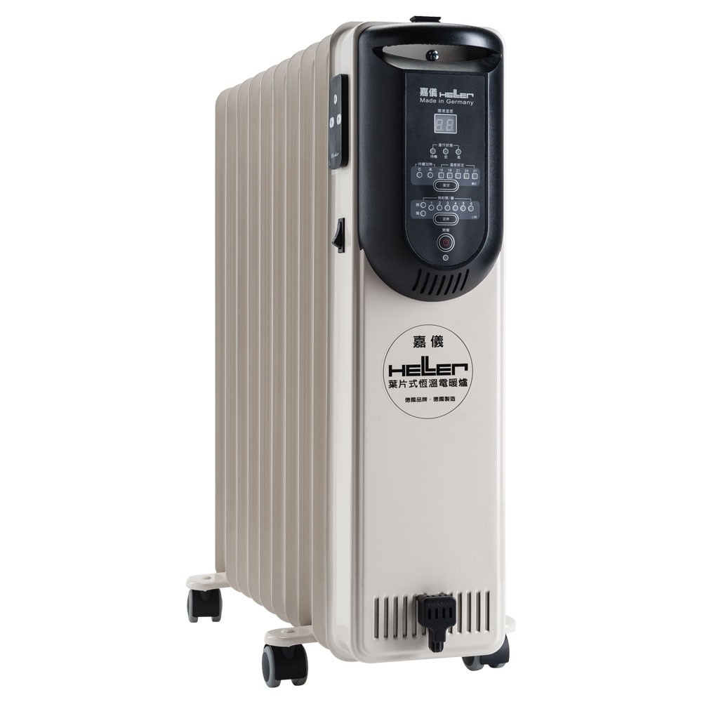 嘉儀- 葉片式電子顯示電暖爐(豪華版，附遙控器) KED-510TL 廠商直送