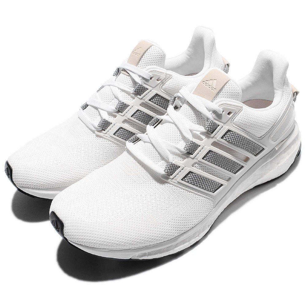ADIDAS ENERGY BOOST 3 M 透氣網布慢跑鞋AQ5960 男鞋全白灰| 蝦皮購物