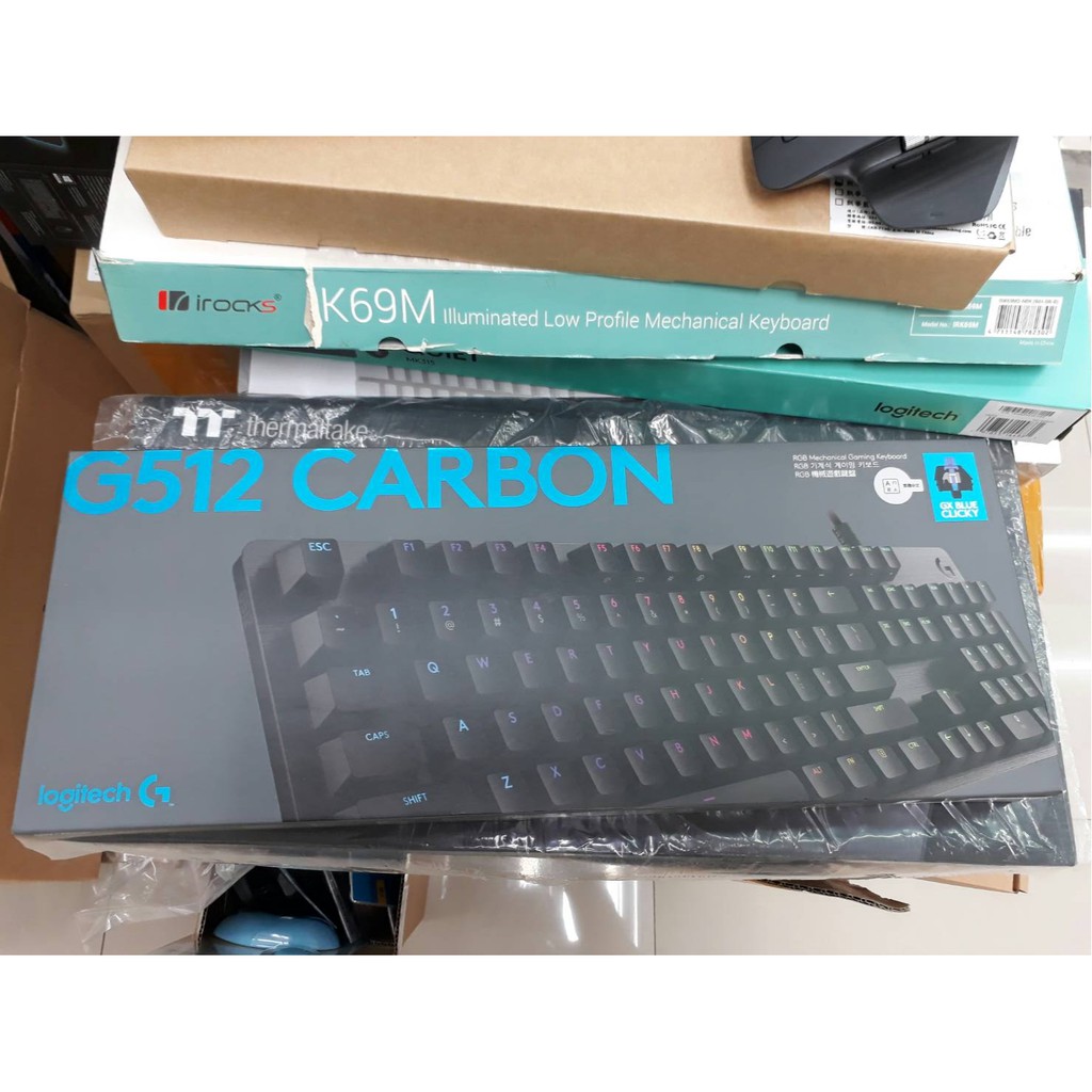 羅技 Logitech G512  CARBON RGB 機械式 遊戲 鍵盤 GX 青軸 全功能鍵 黑色 2年保固