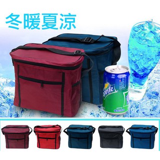牛津布保溫袋 8L雙層 冰箱 保冰袋 保溫袋 便當袋 野餐 釣魚 保冷袋 保溫包 保冷包 母乳袋 媽咪包