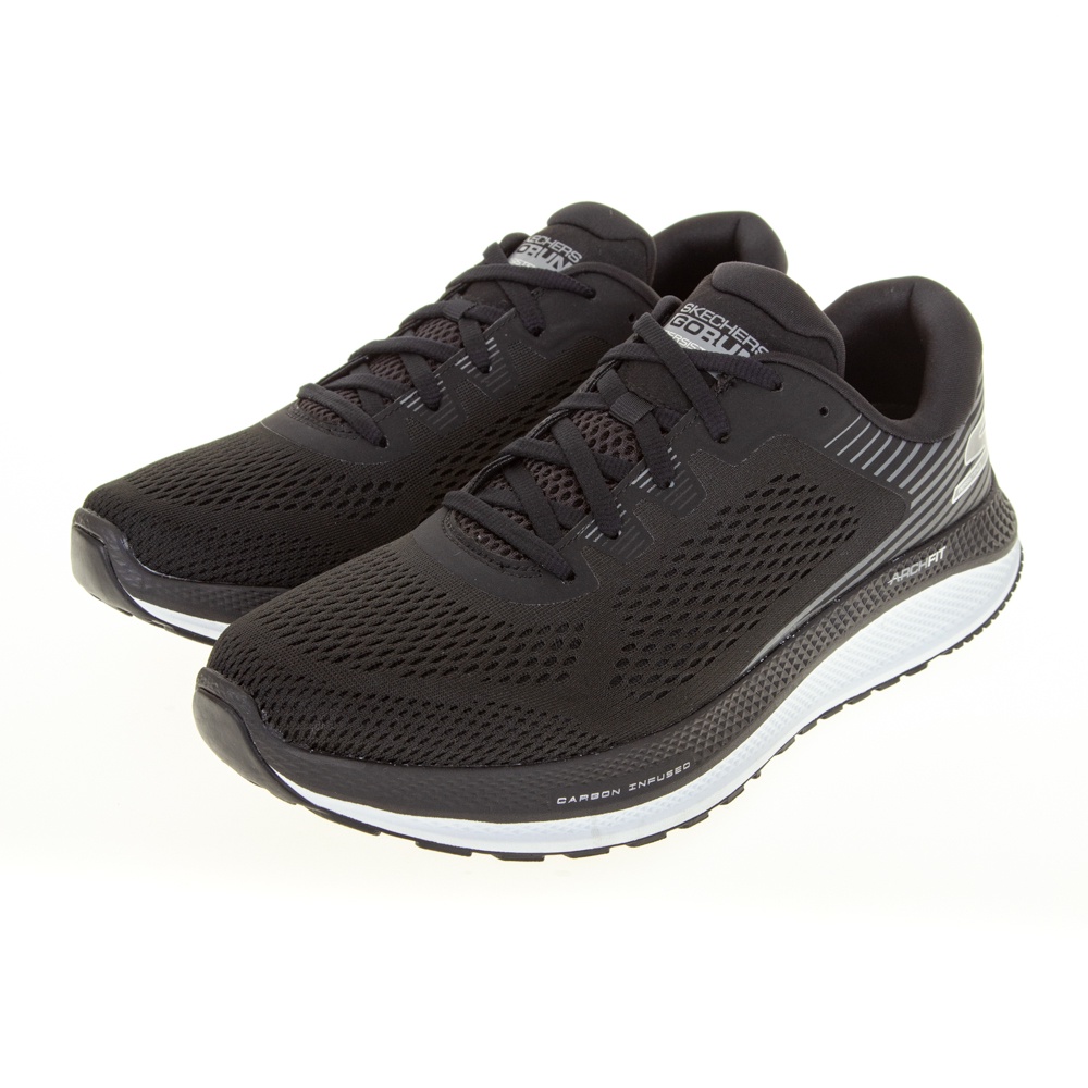 SKECHERS 超輕量碳板推進 慢跑鞋 男慢跑系列 GORUN PERSISTENCE - 246053BKW