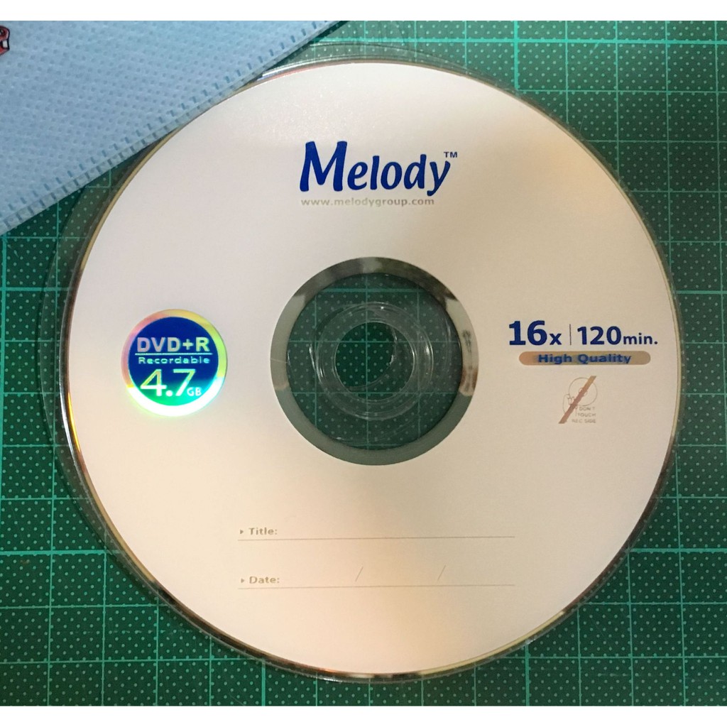 空白燒錄片💡DVD+R 4.7GB 16x💡CD 700MB 💡 Melody空白燒錄片💡空白光碟片