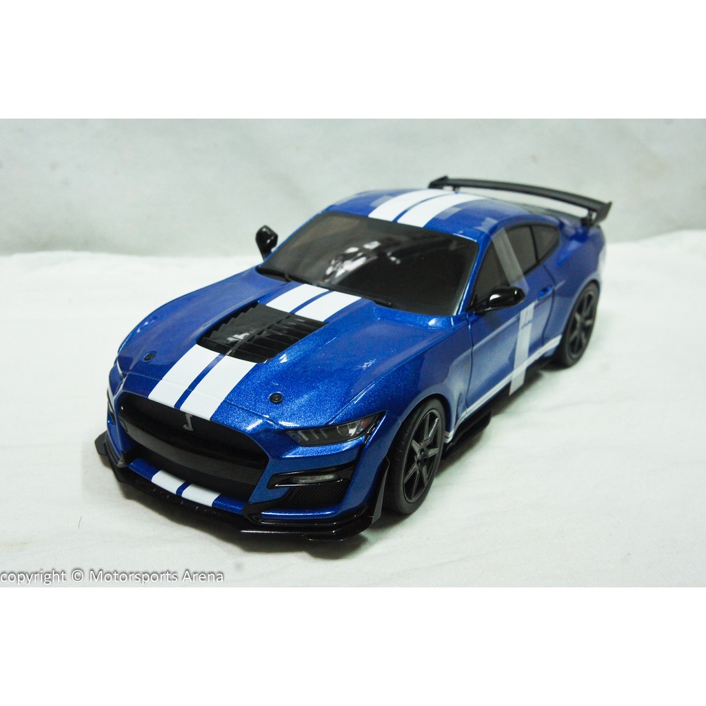 【現貨特價】1:18 Solido Ford Mustang Shelby GT500 深藍 ※車門可開※