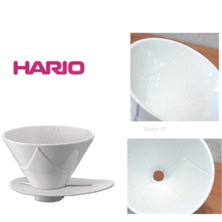 HARIO V60 無限02濾杯白陶瓷 VDMU-02-CW