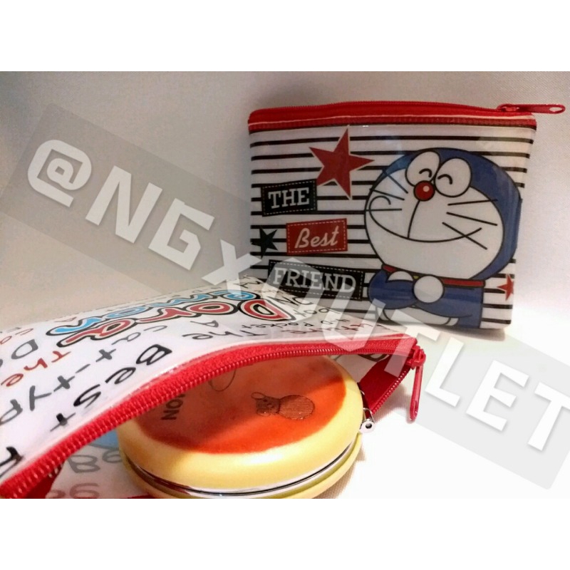 哆啦a夢Doraemon雷標授權pvc零錢包卡片包