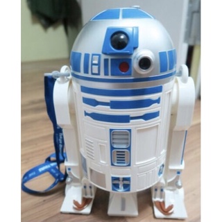 {克拉克玩具｝ 日版 星際大戰 Star Wars R2-D2 爆米花桶 東京迪士尼 收納桶 disney