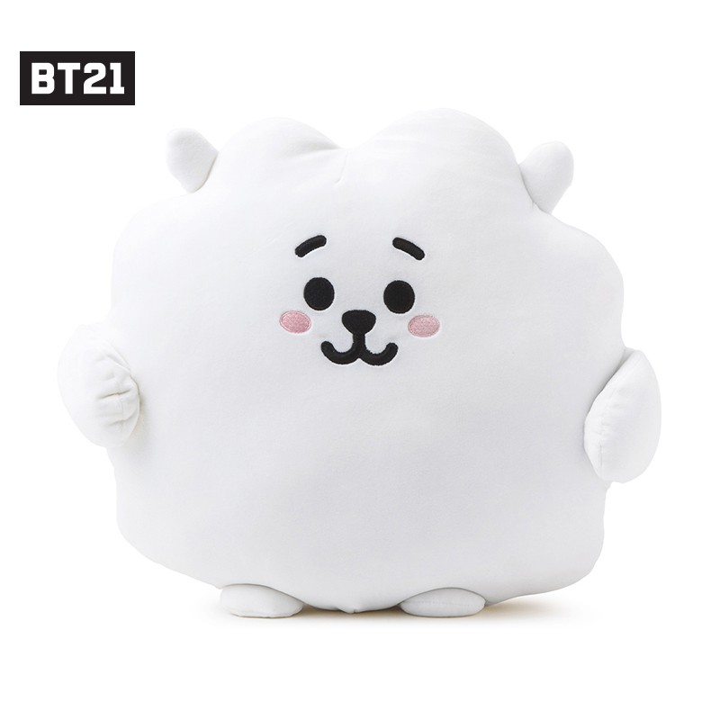 BT21  PONGPONG抱枕30CM毛絨卡通動漫周邊臉型靠枕LINE FRIENDS