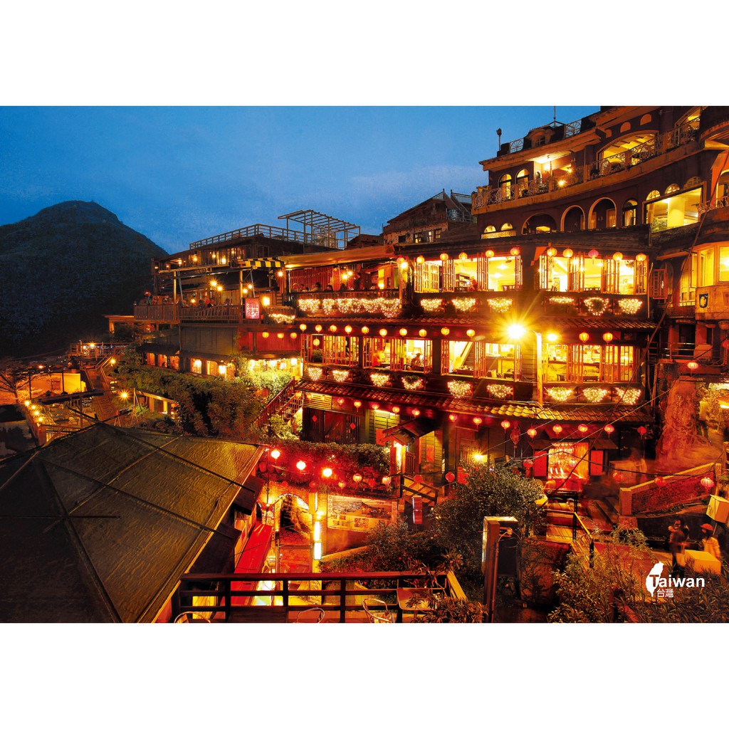 明信片單張 九份夜景 蝦皮購物