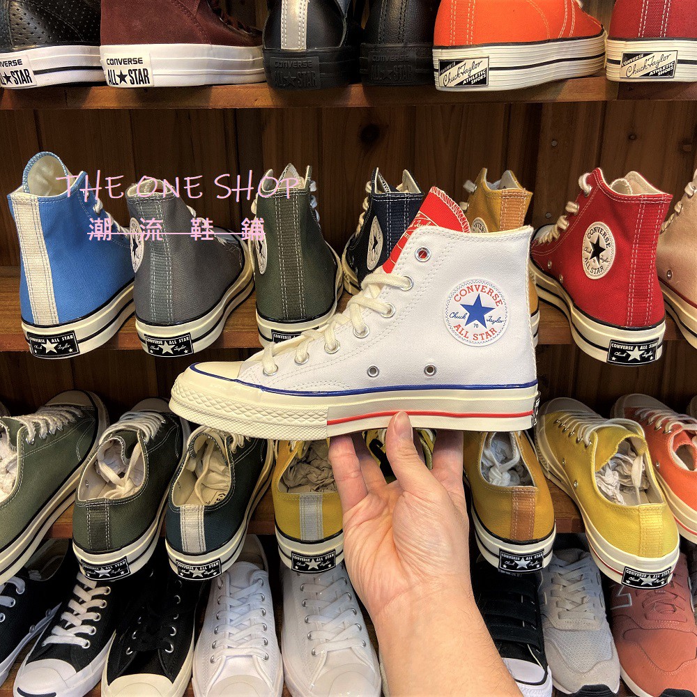 TheOneShop Converse Chuck Taylor 1970s 70s 三星標 高筒 白色 166826C