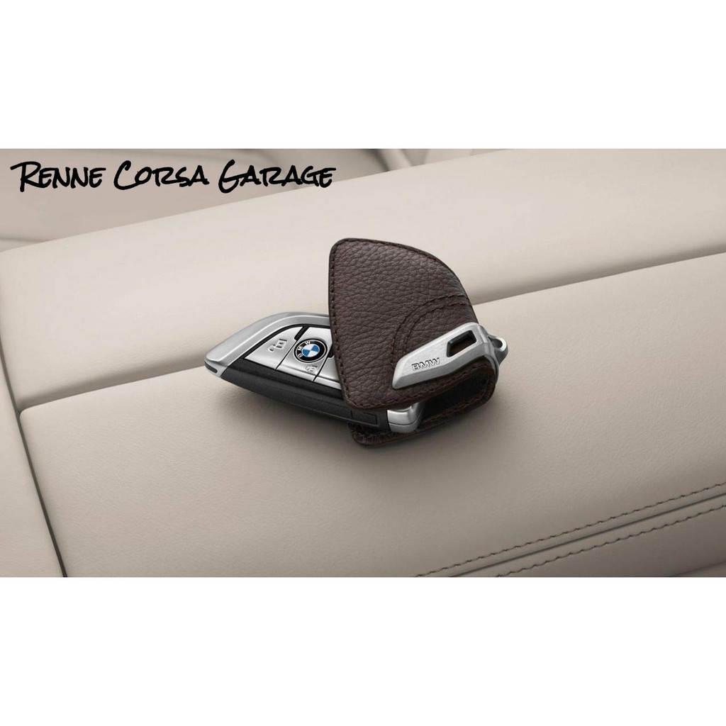 【Renne Corsa Garage】正BMW原廠 刀鋒型 鑰匙皮套 (摩卡棕色) ~現貨特價中~
