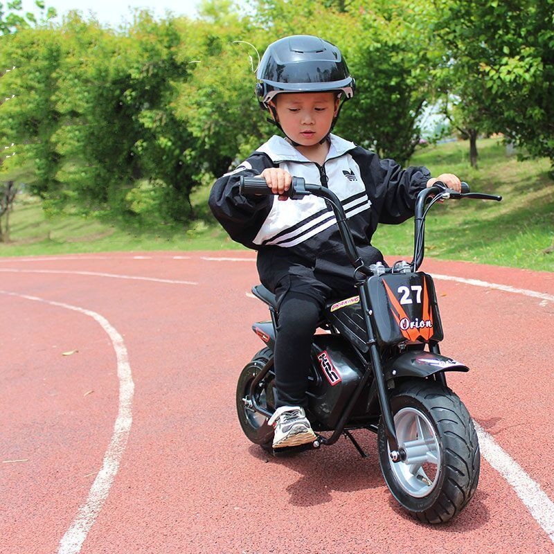 迷你兒童電動車小哈雷廣場輕便休閑娛樂車小型兩輪代步玩具車