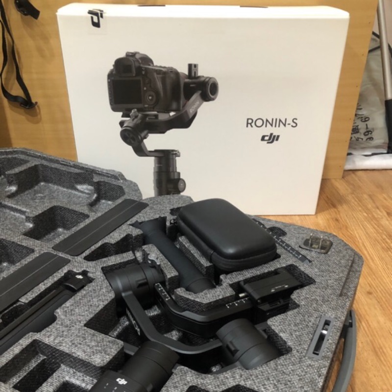 DJI RONIN-S 如影 大江 大疆 台灣公司貨 九成新 相機三軸專業穩定器