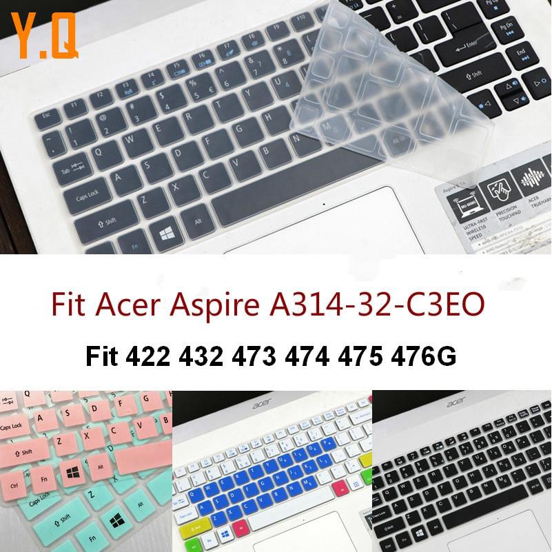 宏碁 Acer Aspire 3 A314-32 筆記本電腦鍵盤保護膜 14" 鍵盤蓋鍵盤保護膜適用於 422 432