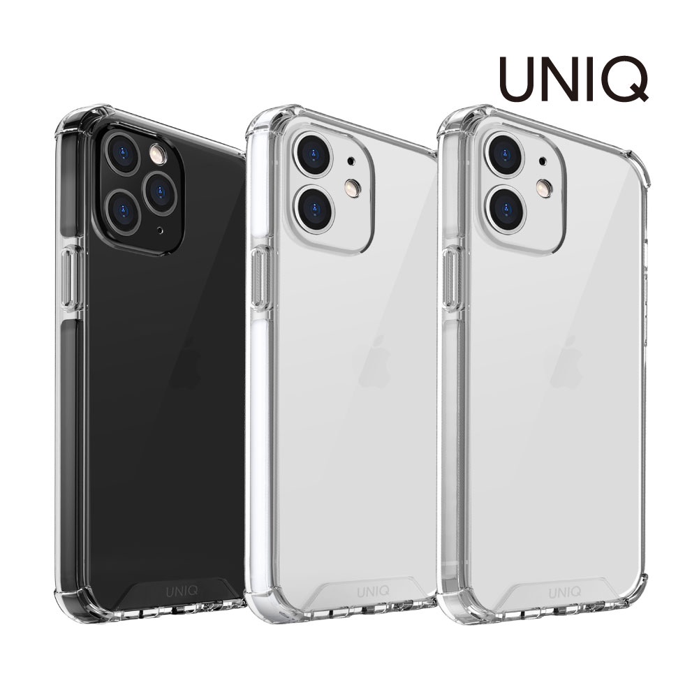 【UNIQ】iPhone 12/Pro/Max 四角強化軍規防摔三料保護殼 ( Combat )｜手機保護殼 防摔保護殼