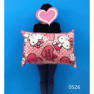 Hello Kitty 抱枕 臺灣製 Kitty枕頭 Kt雙人枕 長約65公分 HELLO KITTY枕頭 枕套可拆洗