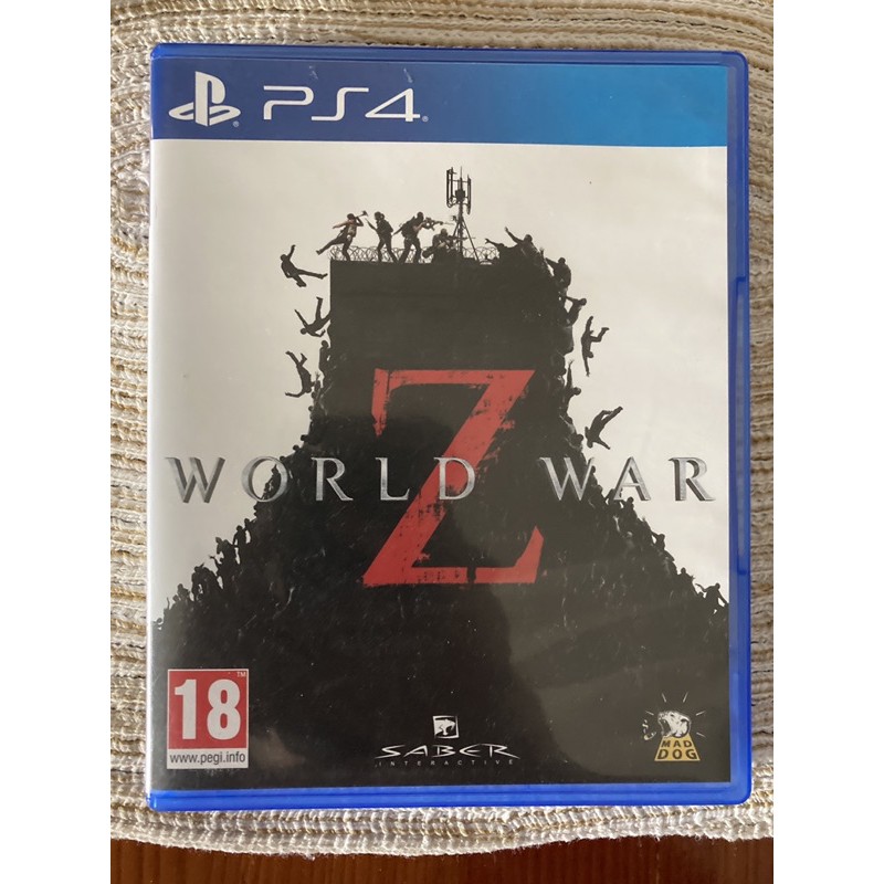 PS4遊戲片 二手極新 末日之戰 末日z戰 world war z