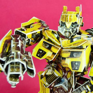 Hasbro 孩之寶 3D立體拼圖立體模型 電影變形金剛(正版授權) 大黃蜂 佳廷模型 M36086