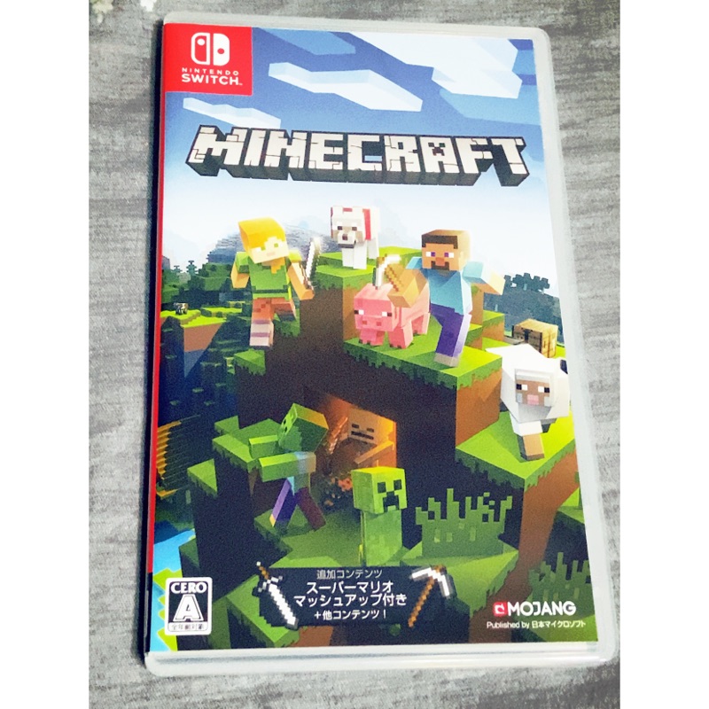 Switch二手遊戲片 Minecraft 當個創世神 雙北捷運出口皆可面交 蝦皮購物