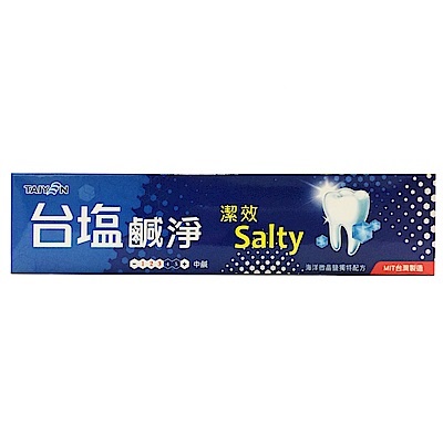 【亞糖】台鹽鹹淨潔效牙膏150g