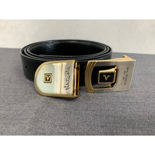 【全新】Valentino Rudy雙帶頭自動皮帶組 皮帶 皮帶扣