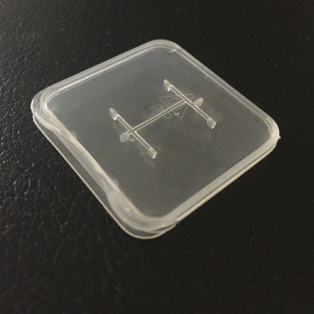 單卡收納盒 記憶卡保護盒 小白盒 microSD SD SDHC TF收納盒 SD轉卡