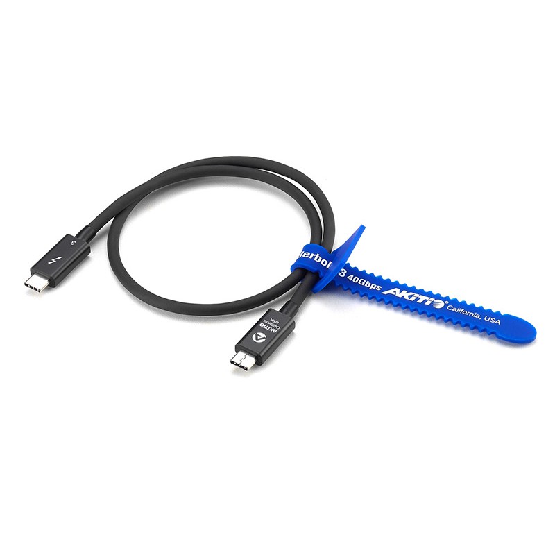 【磐石蘋果】OWC 40Gbps Thunderbolt 3 USB-C Cable 0.7/2M 雷電3傳輸線