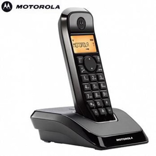 EMP 摩托羅拉 MOTOROLA S1201 DECT數位無線電話 免持對講電話 綠色 黑色