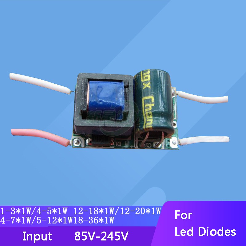 AC 85V - 265V 恆流電源 LED 驅動器,帶 IC,用於 3W - 50W LED 泛光燈