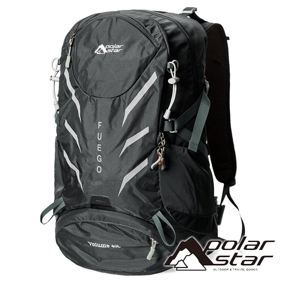 【PolarStar】透氣網架登山背包 40L『灰色』P20804