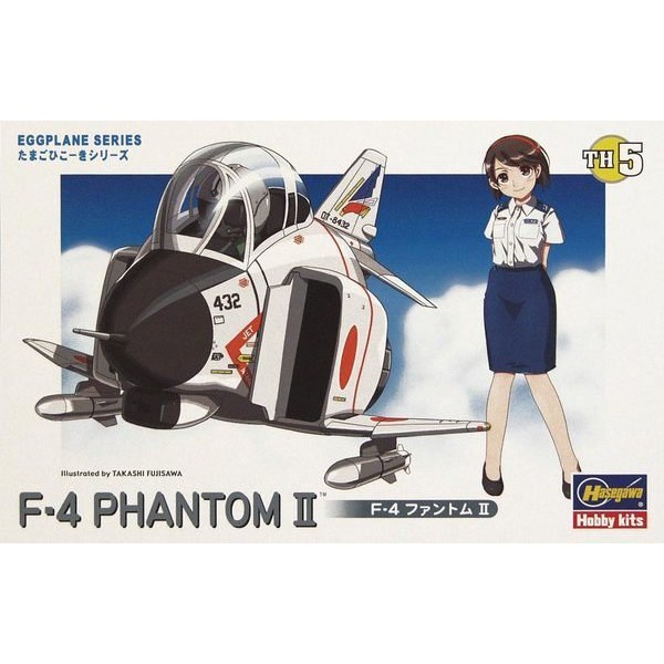 Hasegawa 蛋機 TH-5 (60105) F-4 Phantom II F-4幽靈II戰鬥機
