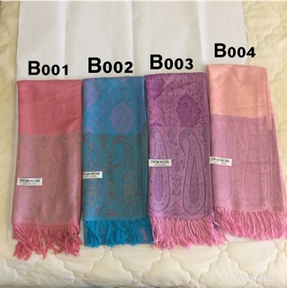 ❤️全新超甜美保暖圍巾❤️氣質💯！全新喀什米爾100%Cashmere Pashmina圍巾🧣