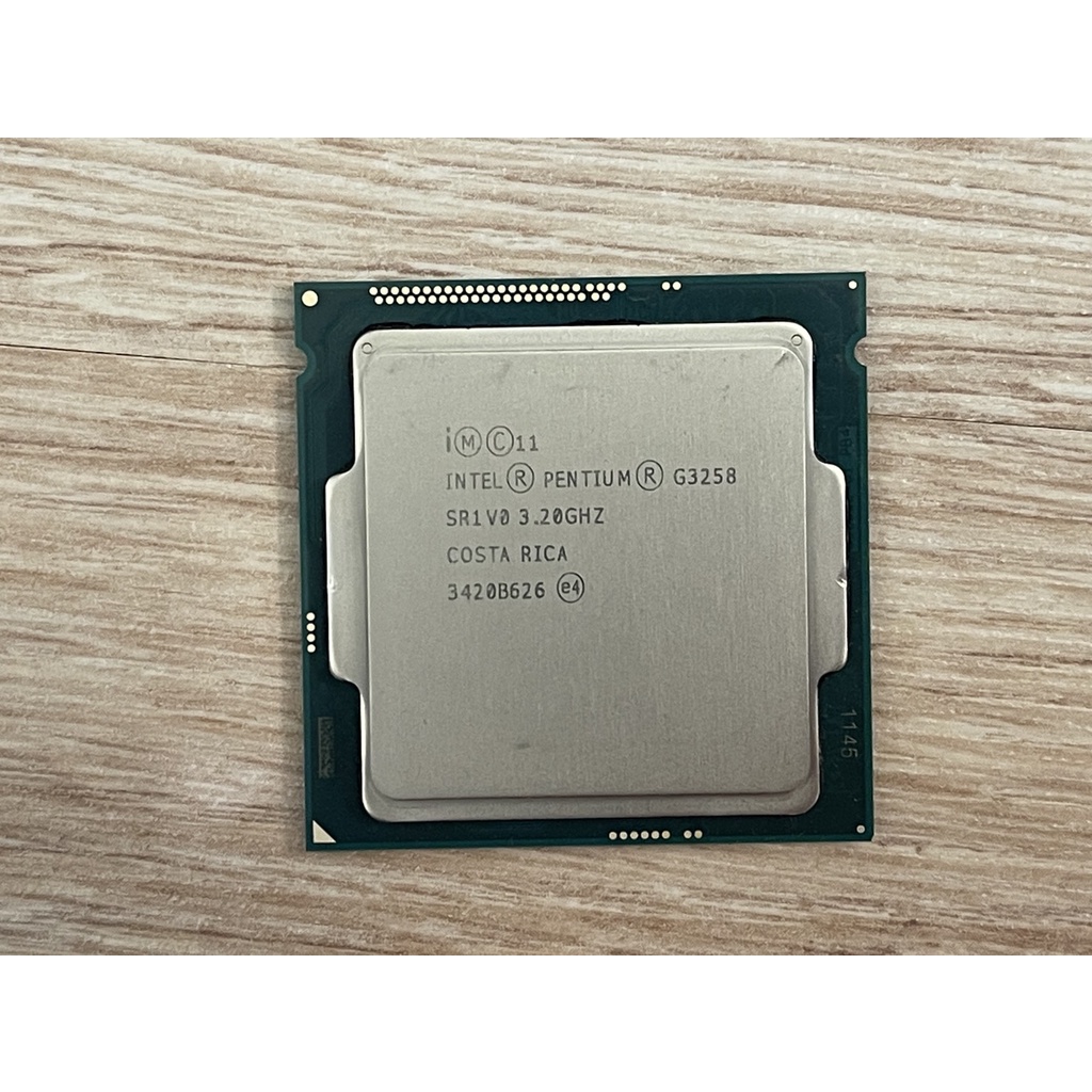 Intel G3258 3.2G 可超頻 CPU 正式版 1150腳位 20週年紀念
