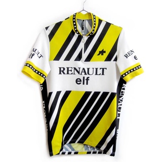 ASSOS Renault elf 男 短袖 自行車衣 上衣 外套 二手 車衣