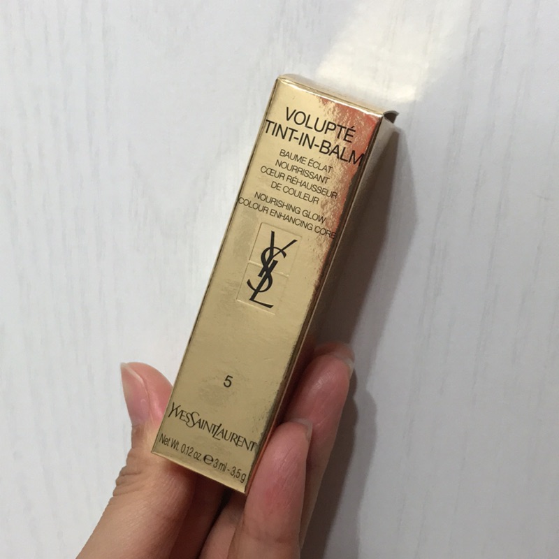 「全新」ysl 情挑誘吻雙色蜜唇膏5紫禁謎情