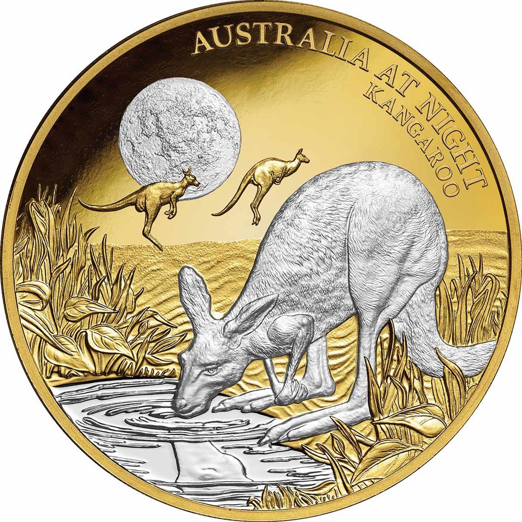 預購 - 2019紐埃-澳大利亞夜系列-袋鼠-1盎司金幣