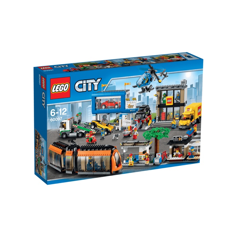 ［宅媽科學玩具］樂高LEGO 60097 城市廣場