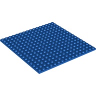 磚家 LEGO 樂高 藍色 Plate 16X16 薄板 平板 薄片 顆粒薄板 91405