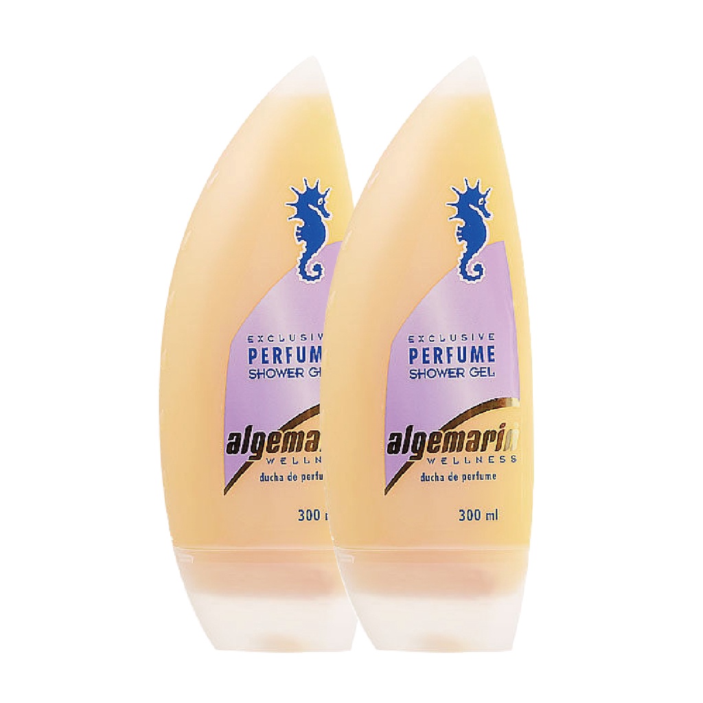 algemarin海馬世家 夢幻藍海馬香水沐浴乳 300ml 2入組 香水沐浴乳 海馬沐浴乳