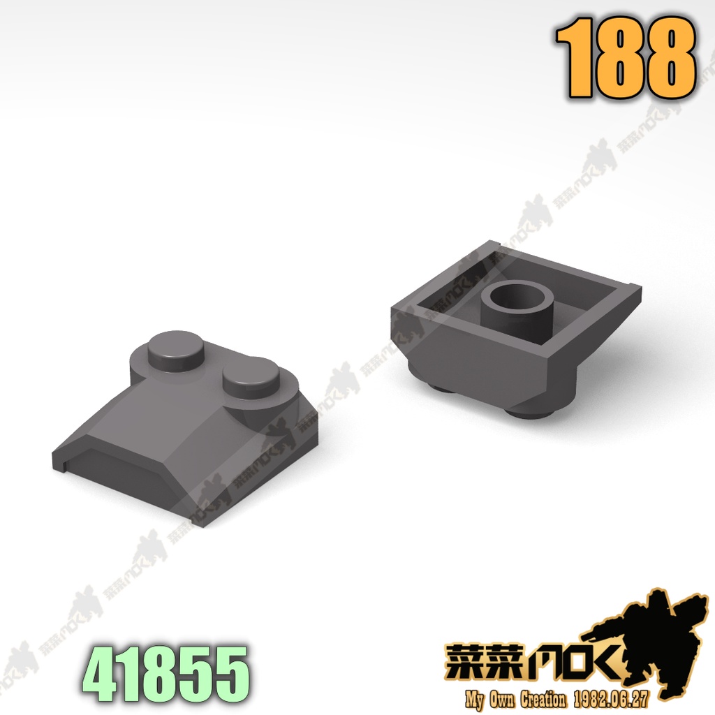 188 2X2X2 雙顆粒  第三方 機甲 moc 積木 零件 相容 樂高 LEGO 萬格 41855 47457