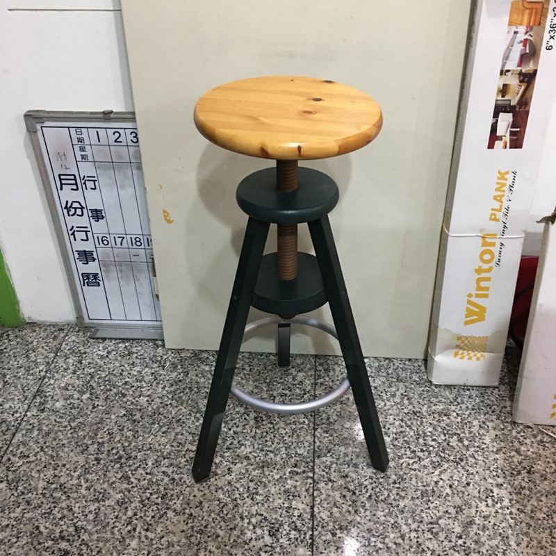 造型木頭高腳椅（獨特性）/設計師/工業風/吧檯區
