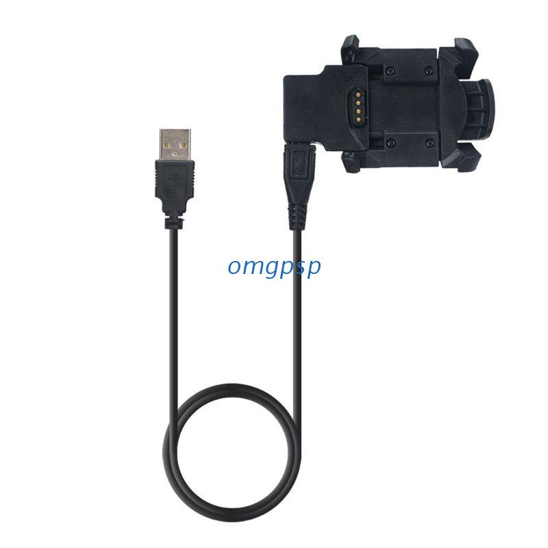 omg 快速充電電纜USB數據充電器適配器電纜Garmin Fenix 3 / HR Quatix 3手錶電源線