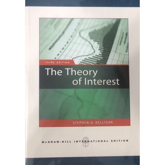 The Theory of Interest(3版）