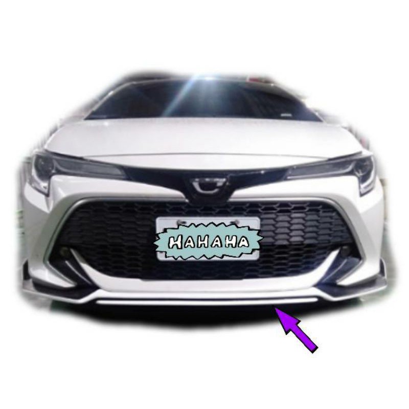 TOYOTA 豐田 auris corolla sport 空力套件 B牌前下巴