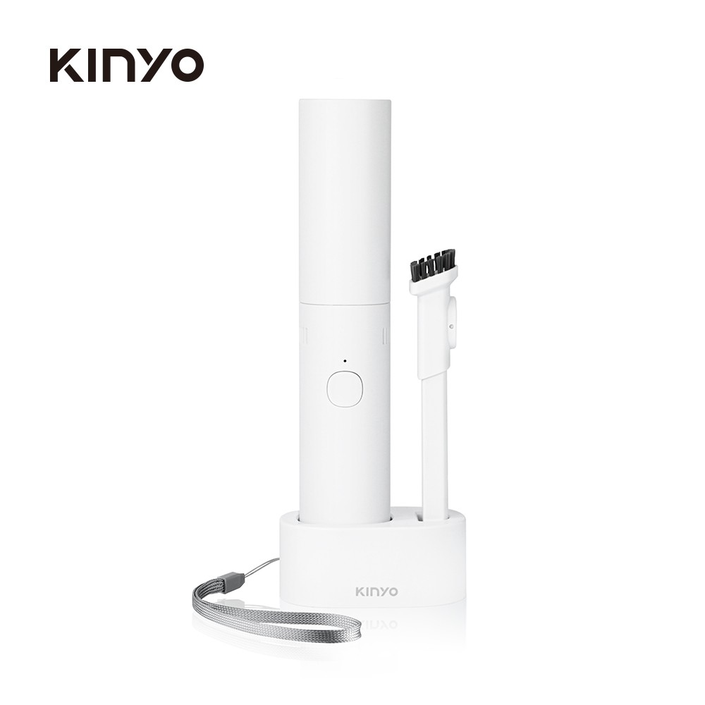 〖 KINYO 〗迷你口袋無線吸塵器 (KVC-5900) USB 50分鐘續航 可水洗濾網  186g 廠商直送