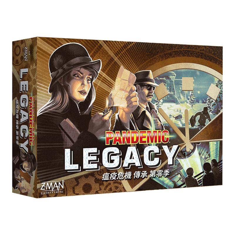 瘟疫危機傳承第零季 Pandemic Legacy Season 0 繁體中文版 高雄龐奇桌遊