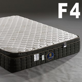 生活搖籃床墊 福爾摩沙系列 F4 比利時乳膠 5cm 三線硬式蜂巢獨立筒床墊