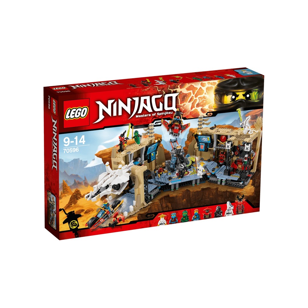 【Lego777】Lego  Ninjago 70596 樂高 旋風忍者 洞窟基地 全新未拆